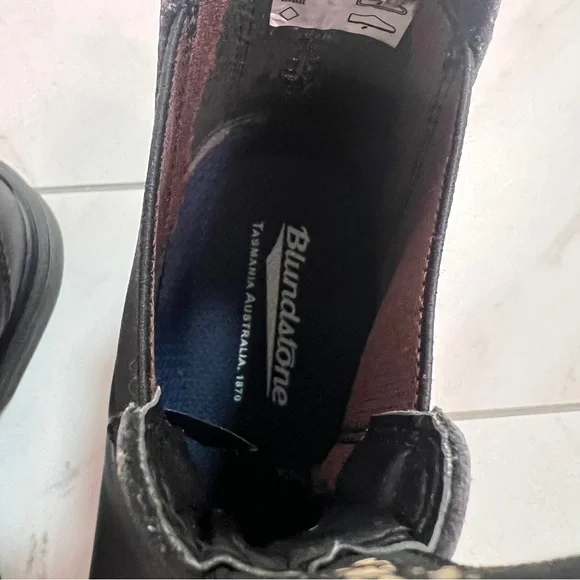 New Blundstone 063 Black Chelsea Dress Boot Size 8.5 Women's - Picture 7 of 13